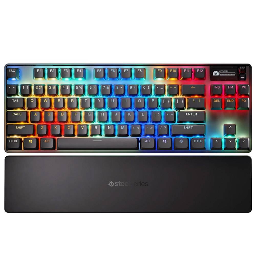 Teclado Mecânico Steelseries Apex Pro TKL Wireless Gen 3 US RGB Preto
